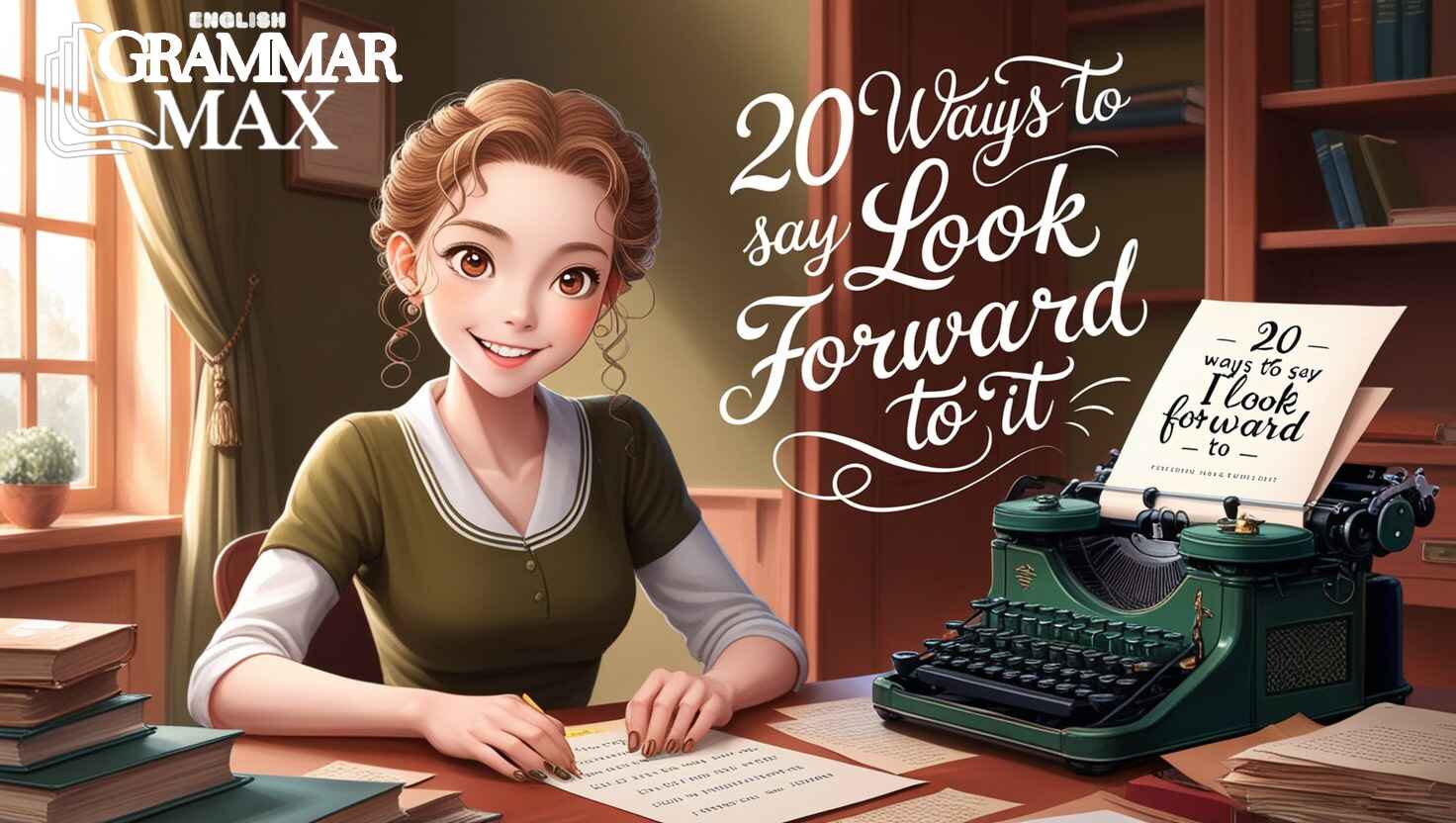 20 ways to say i look forward to it