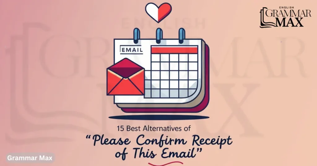 15 Best Alternatives of “Please Confirm Receipt of This Email”