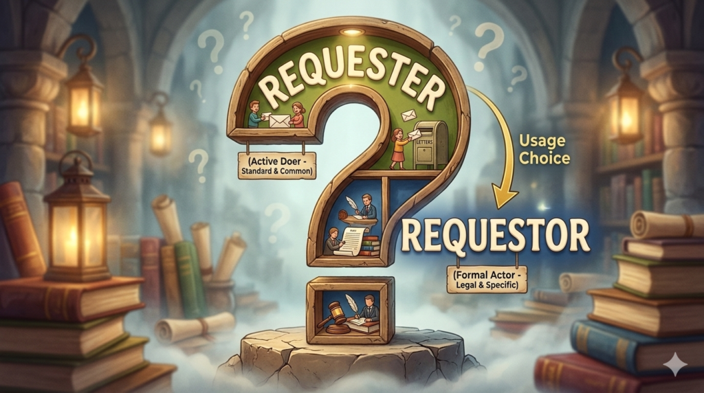 Requester or Requestor: Which Spelling to Use?