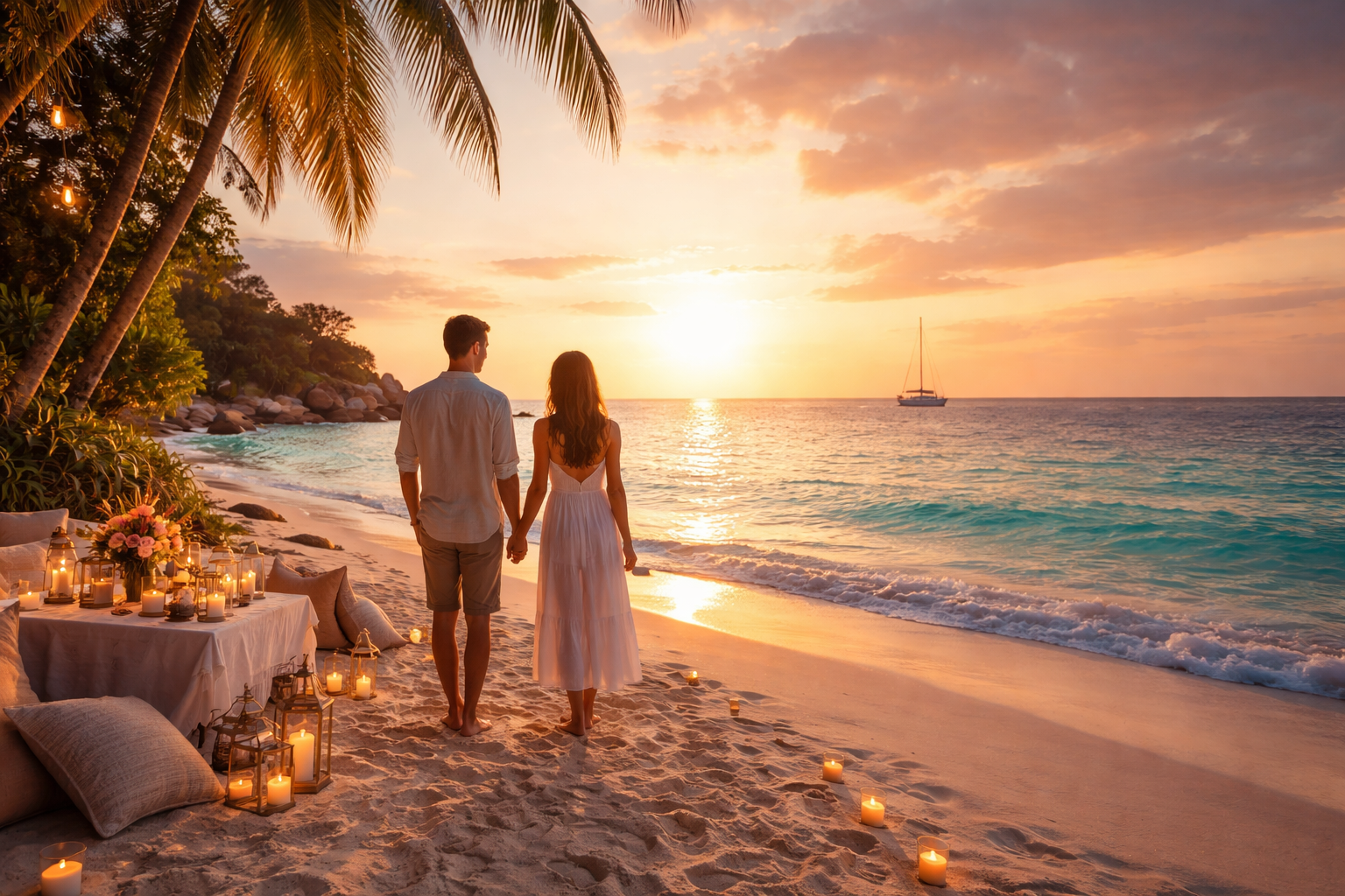 Top Beach Romantic Getaways for Couples Around the World