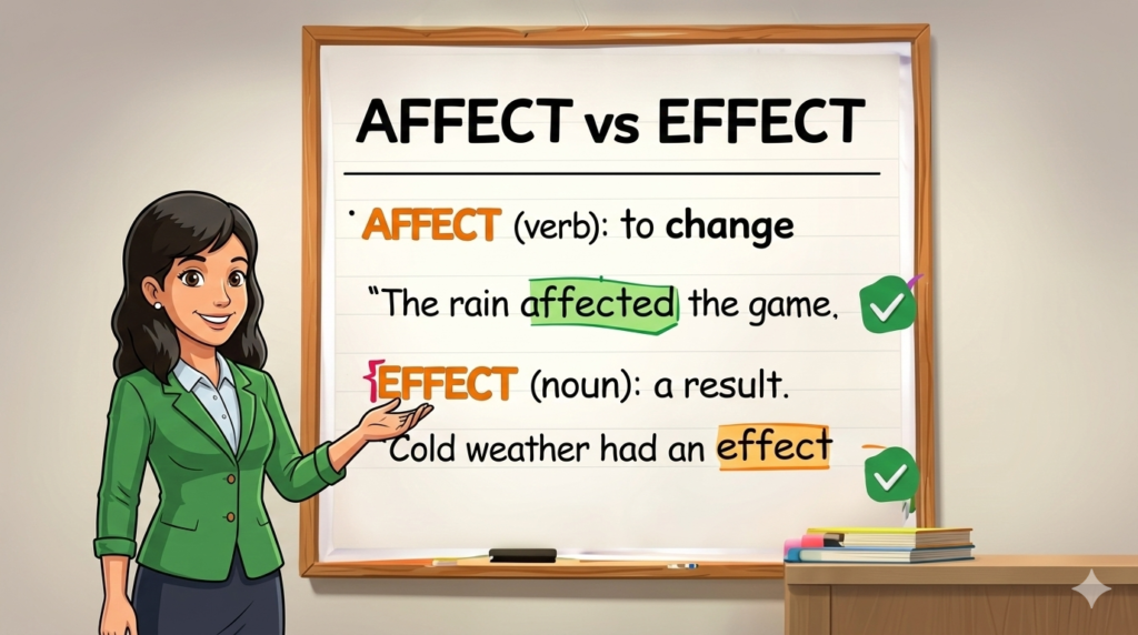 Affect vs Effect